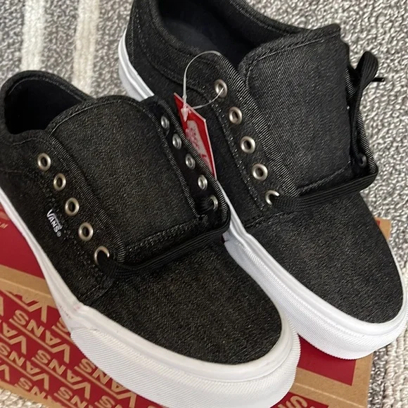 Vans Chukka Low Denim Black/Pewter/White WMNS - Picture 7 of 16